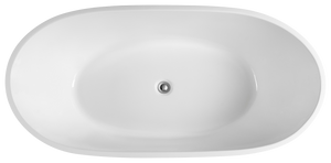 Olivia OVBT1000NF Free Standing Bathtub Non Overflow 1000*700*550mm
