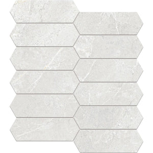 Orien Tile KS01ML6 270x300 Kavala Argento Long Hexagon