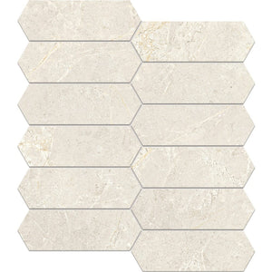 Orien Tile KS02ML6 270x300 Kavala Blanco Long Hexagon