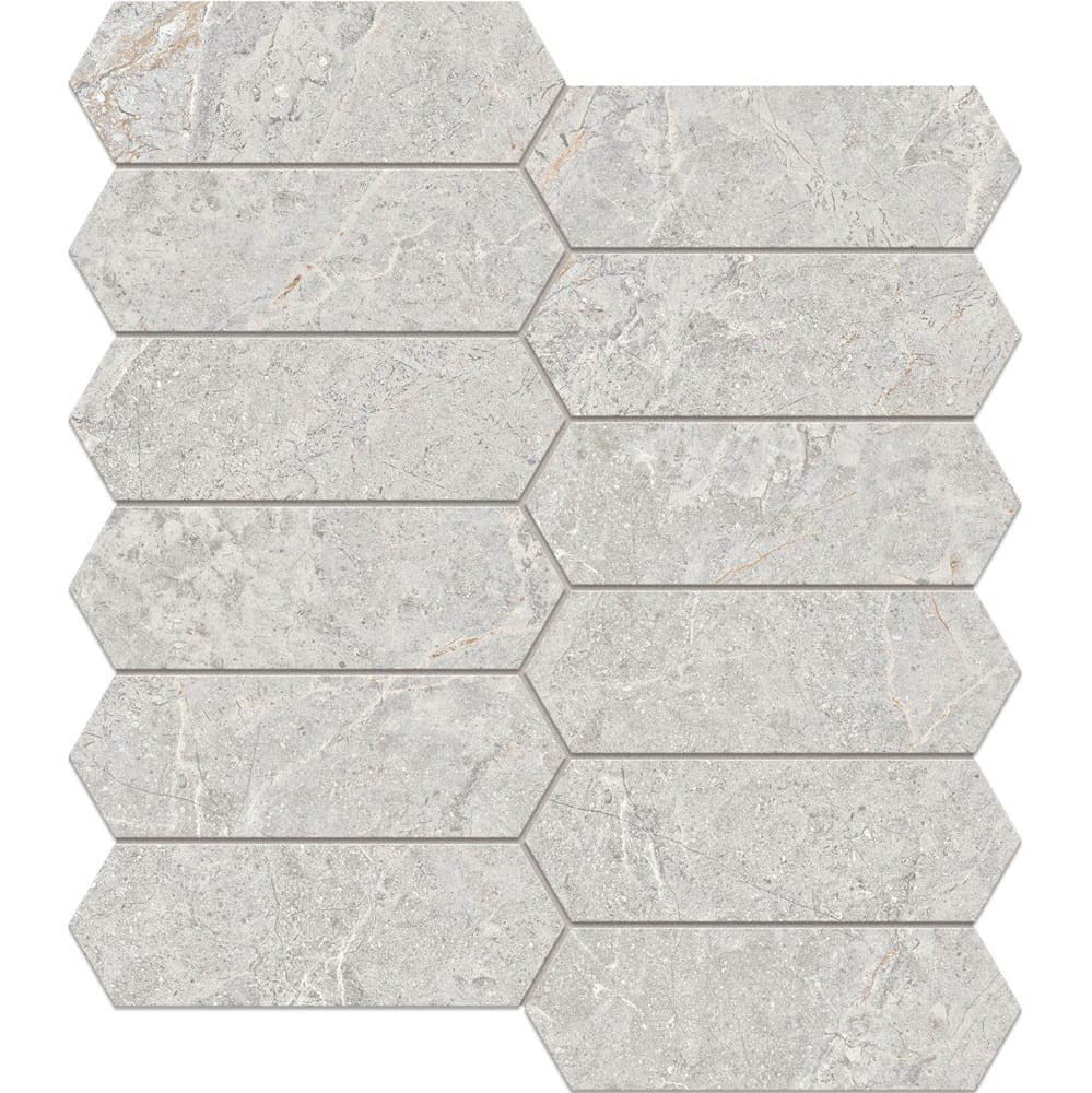 Orien Tile KS03ML6 270x300 Kavala Grigio Long Hexagon