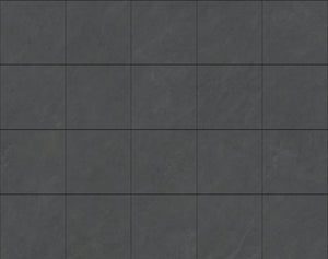 HF Tile Origin Black Matt Tile 600x600mm