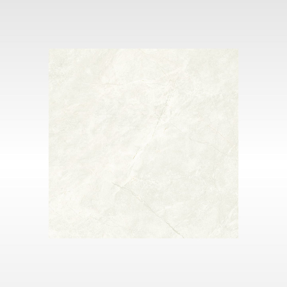 HF Tile Origin White Lappato Tile 600x600mm