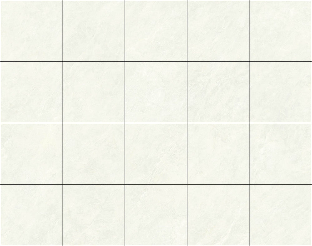 Origin White Lappato Tile 600x600mm