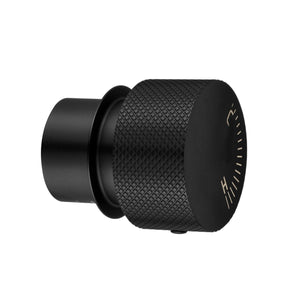 Trade Mixer Taps OX0169.HD ROUND BLACK PROGRESSIVE WALL MIXER HANDLE