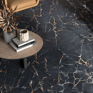 ET Tile Sensi Signoria Port Gold Lux Mable Look Tile 1200X1200mm