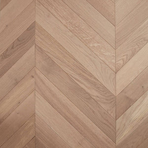 Preference Floors Timber Flooring De Marque European Oak Engineered Chevron 600x120x15/4mm - Sauvignon