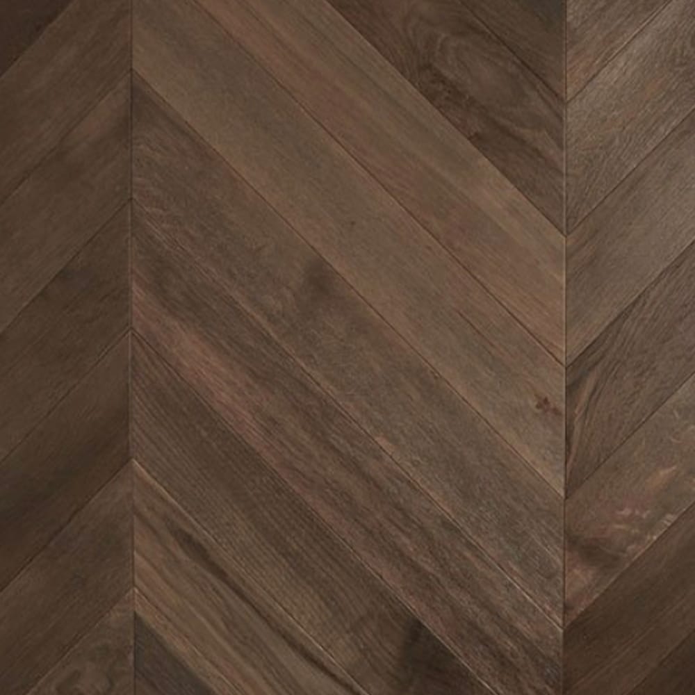 Preference Floors Timber Flooring De Marque European Oak Engineered Chevron 600x120x21/6mm - Mink Grey