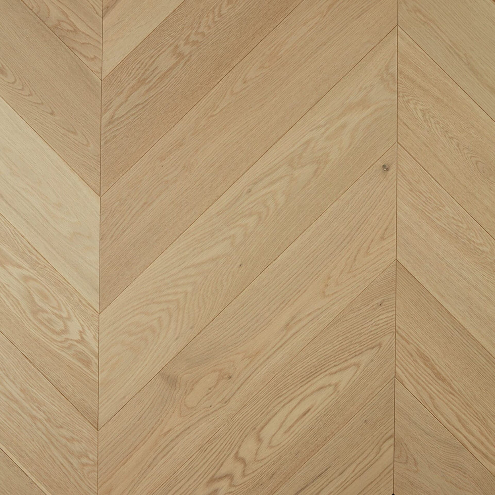 Preference Floors Timber Flooring De Marque European Oak Engineered Chevron 600x120x21/6mm - Parana