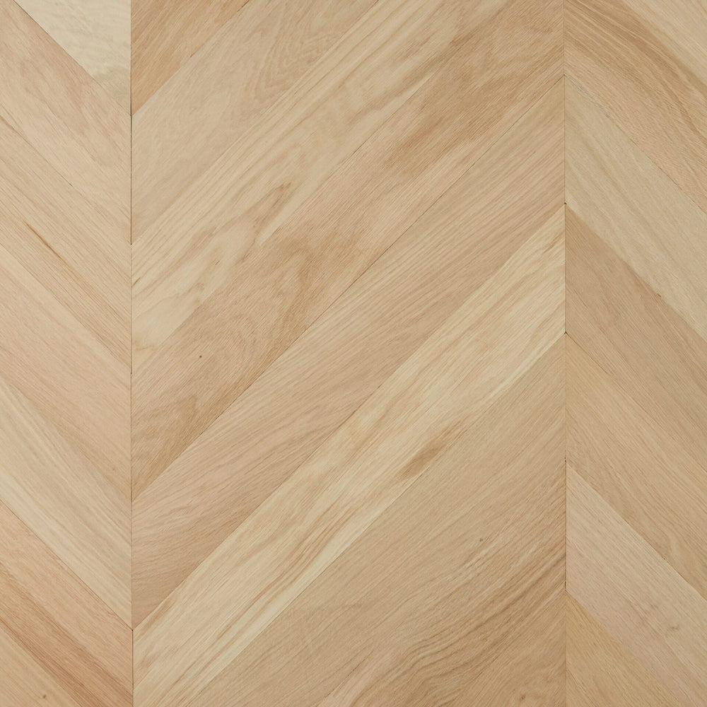 Preference Floors Timber Flooring De Marque European Oak Engineered Chevron 600x120x21/6mm - Raw (Uncoated)