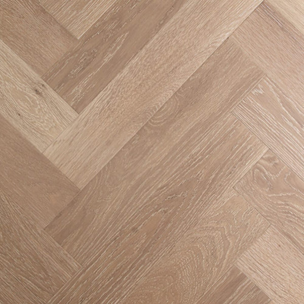 Preference Floors Timber Flooring De Marque European Oak Engineered Herringbone 600x120x15/4mm - Riesling