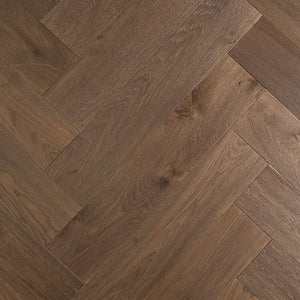 Preference Floors Timber Flooring De Marque European Oak Engineered Herringbone 600x120x15/4mm - Vintage