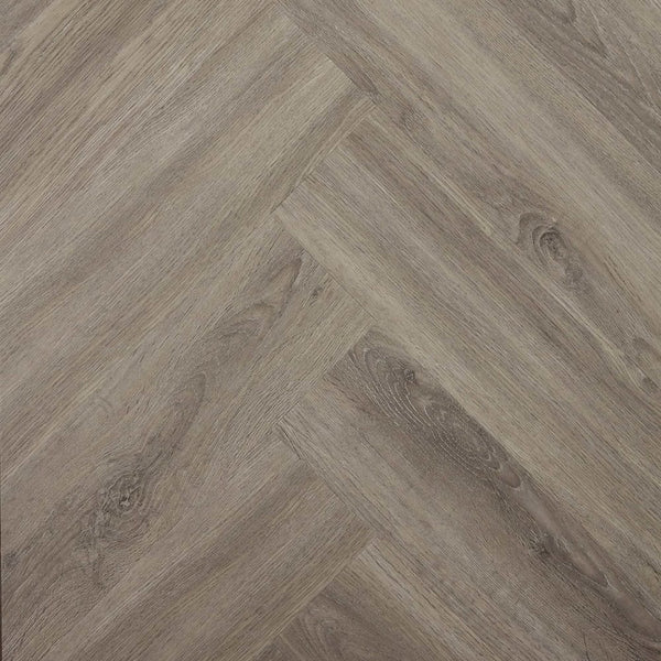 Preference Floors Timber Flooring Preference Easi-Plank SPC Herringbone Hybrid Floor 625 x 125 x 7.5mm - Grey Stone