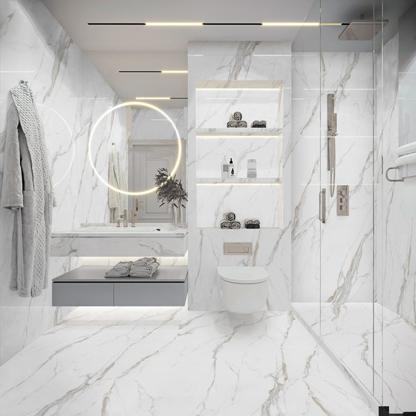 Opulence Collection - SSOP03 Calacatta Michelangelo 3200x1600x12mm Polished Finish