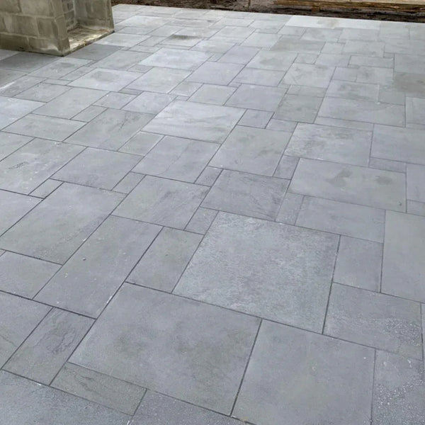 Roman Tile Basalt Bluestone Sawn 400 grit Tile 300x600x20mm