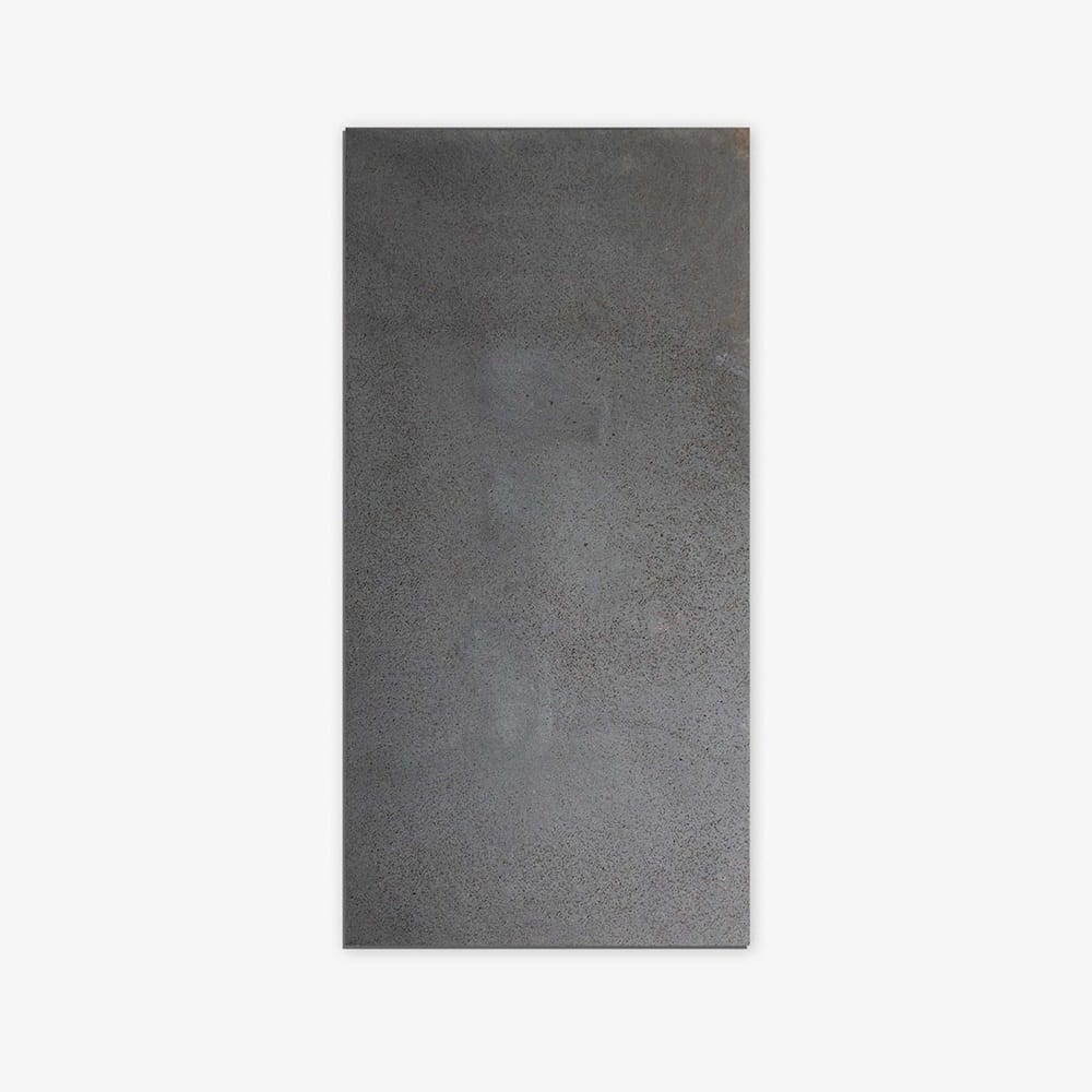 Roman Tile Basalt Bluestone Sawn 400 grit Tile 300x600x20mm