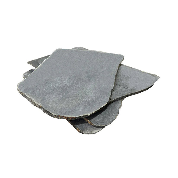 Roman Tile Basalt Bluestone Stepping Stone 400-500mm x 30mm thickness