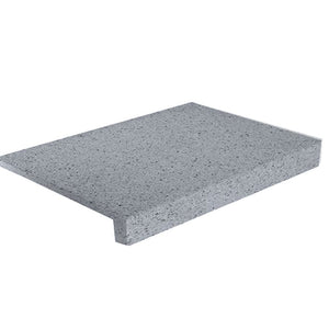 Roman Tile Granite Ash Grey Flamed Tile Drop Edge G654 400x600x50/20mm
