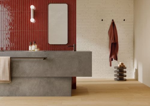 DSS Tile RON0005 COLORS SUBWAY IVORY GLOSS 48X450MM J92077