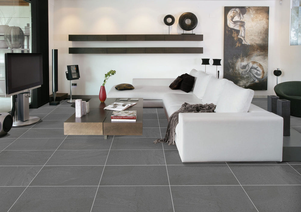Alps Dark Grey External Tile 500x500mm