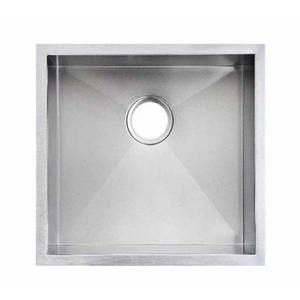 TWMPS440 440X440X205MM STAINLESS STEEL HANDMADE SINGLE BOWL SINK