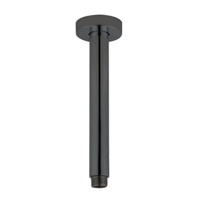 SE05.06 PENTRO GUN METAL GREY ROUND CEILING SHOWER ARM 200MM