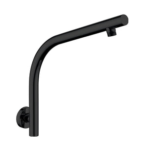 SE27.02 PENTRO MATTE BLACK WALL MOUNTED SHOWER ARM