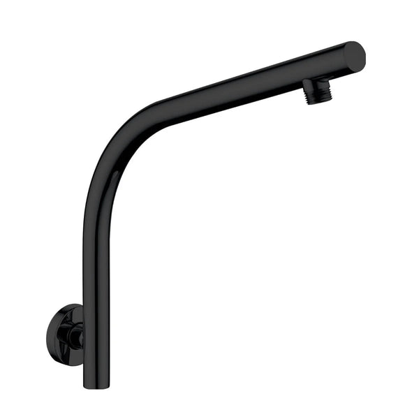 SE27.02 PENTRO MATTE BLACK WALL MOUNTED SHOWER ARM