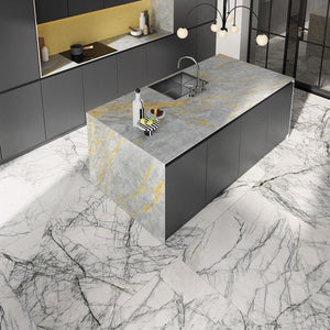 ET Tile Sensi Signoria Lilac Grey Lux Mable Look Tile 1200X1200mm