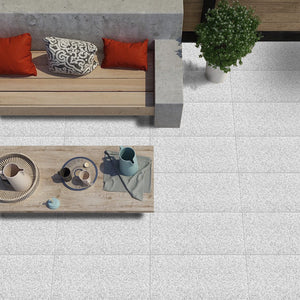 Granite Sesame White Flamed Tile G603 400x800x20mm