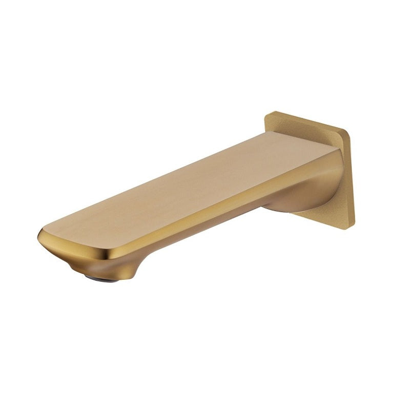 SP10.04 Esperia Brushed Yellow Gold Bath Spout