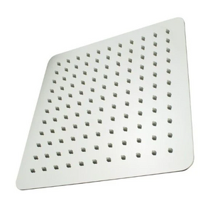 CH0002.SH CHROME SUPER-SLIM SQUARE RAINFALL SHOWER HEAD 250MM