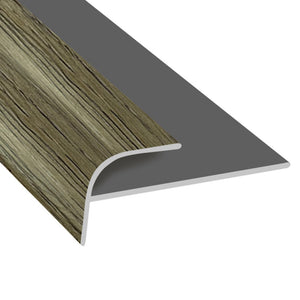 Timber Flooring Metal Junior Stair Trim - WHITE STONE