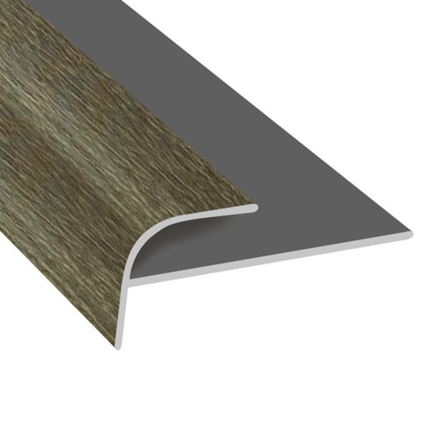 Timber Flooring Metal Junior Stair Trim - DO SMOKED