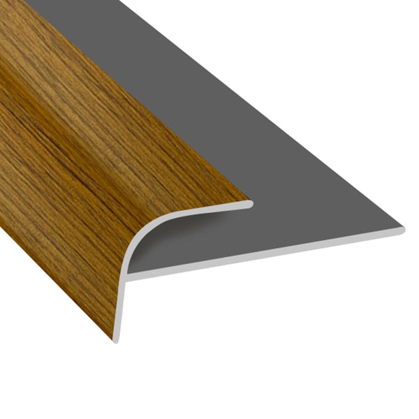 Timber Flooring Metal Junior Stair Trim - EC SMOKED OAK