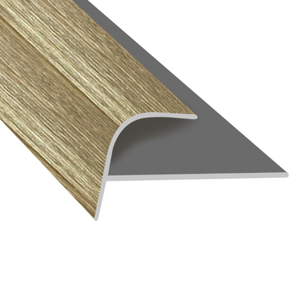 Timber Flooring Metal Senior Stair Trim - CC WEATHERED OAK