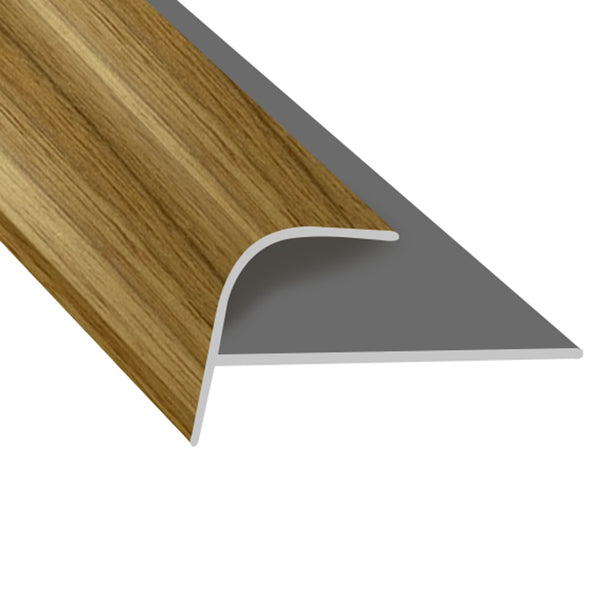 Timber Flooring Metal Senior Stair Trim - EL WHITE OAK