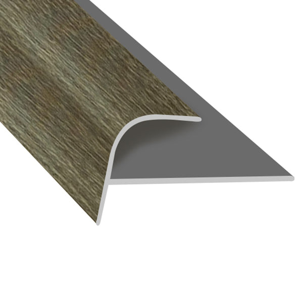 Timber Flooring Metal Senior Stair Trim - DO SMOKED