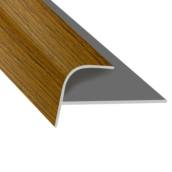 Timber Flooring Metal Senior Stair Trim - EC SMOKED OAK