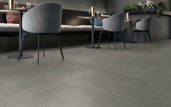 STI Tile STI-LS6004SH LUSSO NERO SOFT HONED 600X600