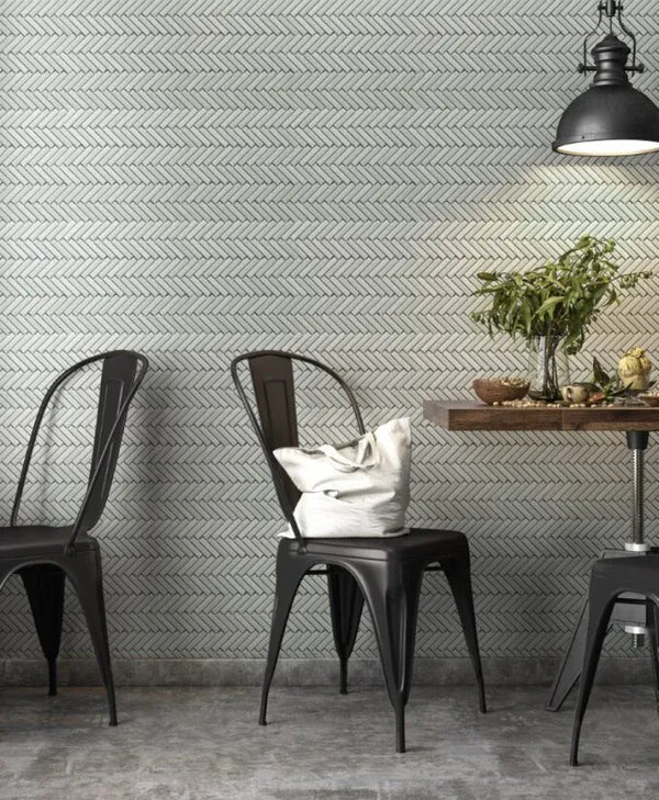 ET Tile Sticks Aquamar Gloss Mosaic Tile 280X260mm