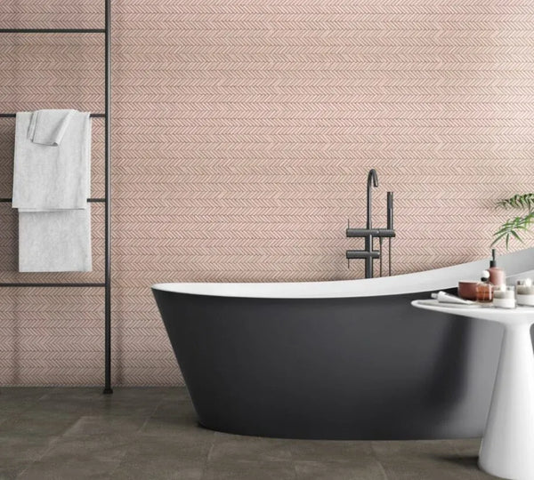 ET Tile Sticks Flamingo Gloss Mosaic Tile 280X260mm