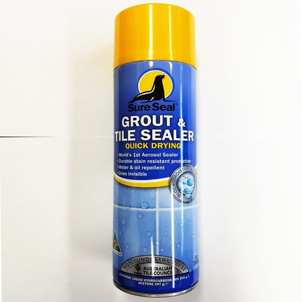 SureSeal Sure Seal Quick Dry Grout & Tile Aerosol Sealer 300gm