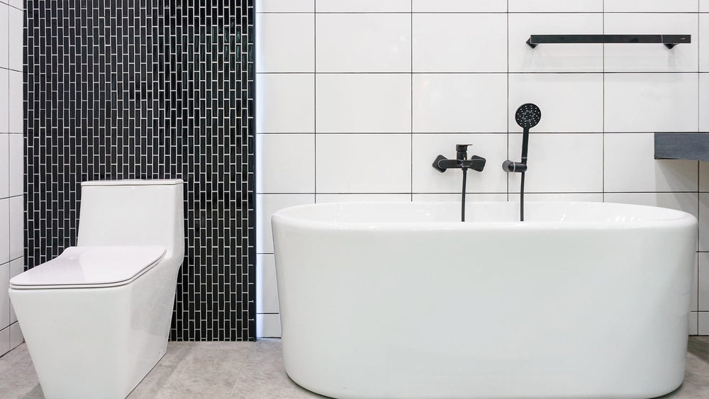 Dualtech Bianco Matt Subway Tile 150x600mm
