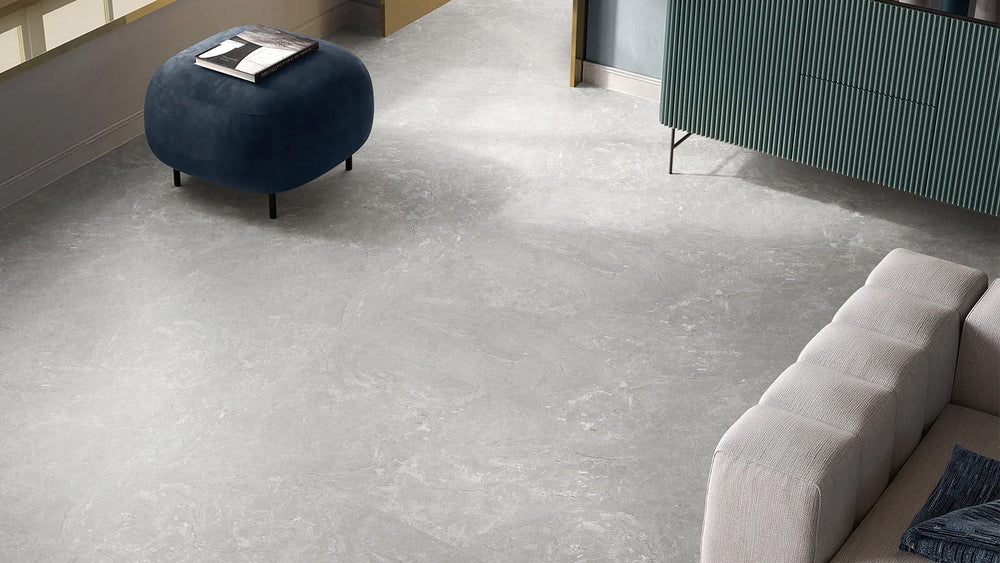 Girona Light Grey Matt Marble Look Tile 450x450mm