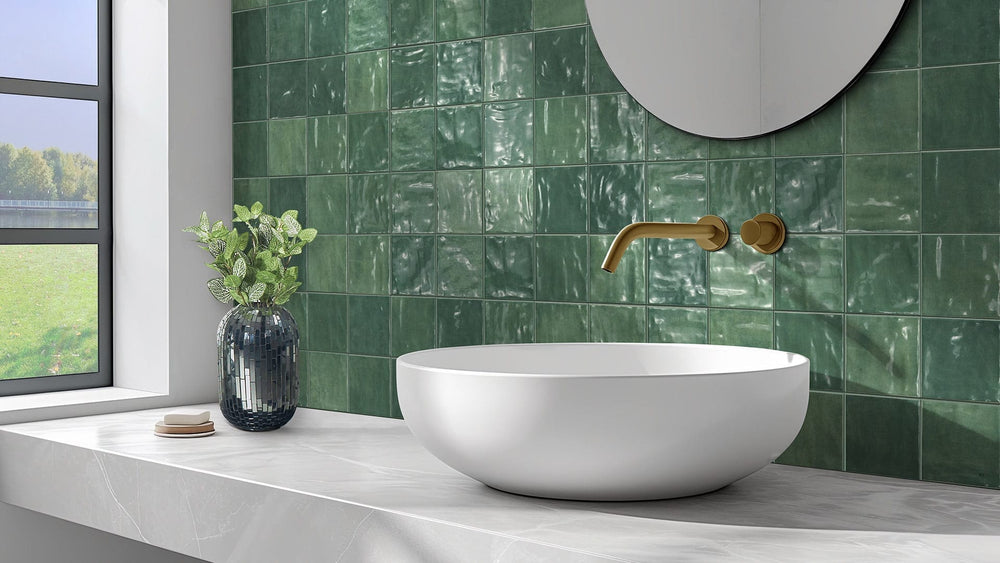 MAL GRE12G MALLORCA GREEN 120X120 GLOSS