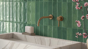SWC Tile MAL GRE255G MALLORCA GREEN 50X250 GLOSS