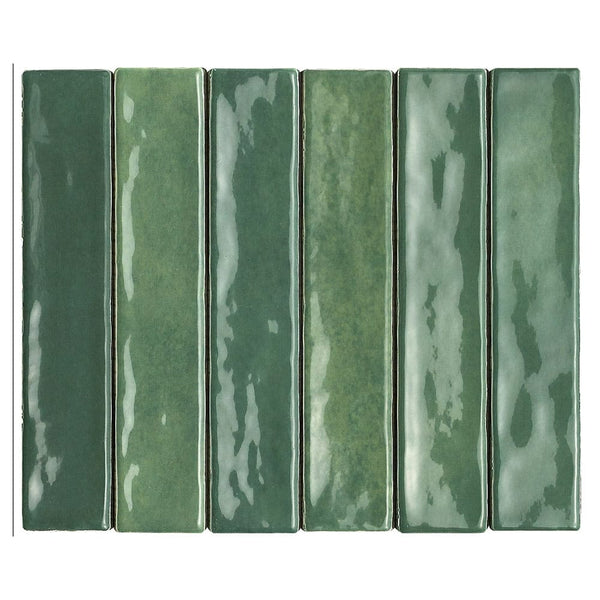 SWC Tile MAL GRE255G MALLORCA GREEN 50X250 GLOSS