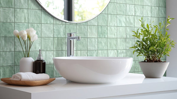 SWC Tile MAL MIN12G MALLORCA MINT 120X120 GLOSS