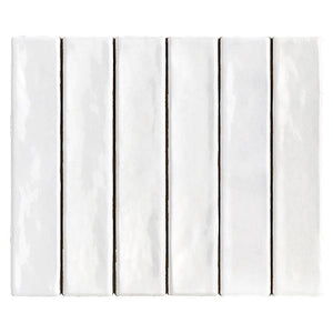 SWC Tile MAL WHI255G MALLORCA WHITE 50X250 GLOSS