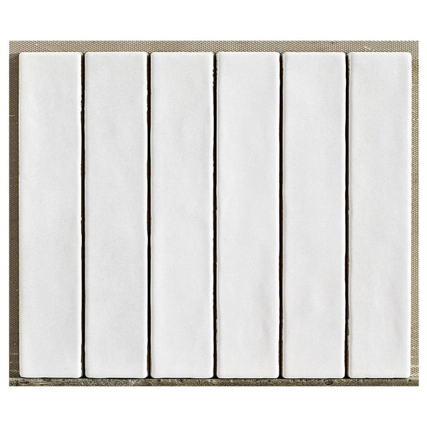 SWC Tile MAL WHI255M MALLORCA WHITE 50X250 MATT